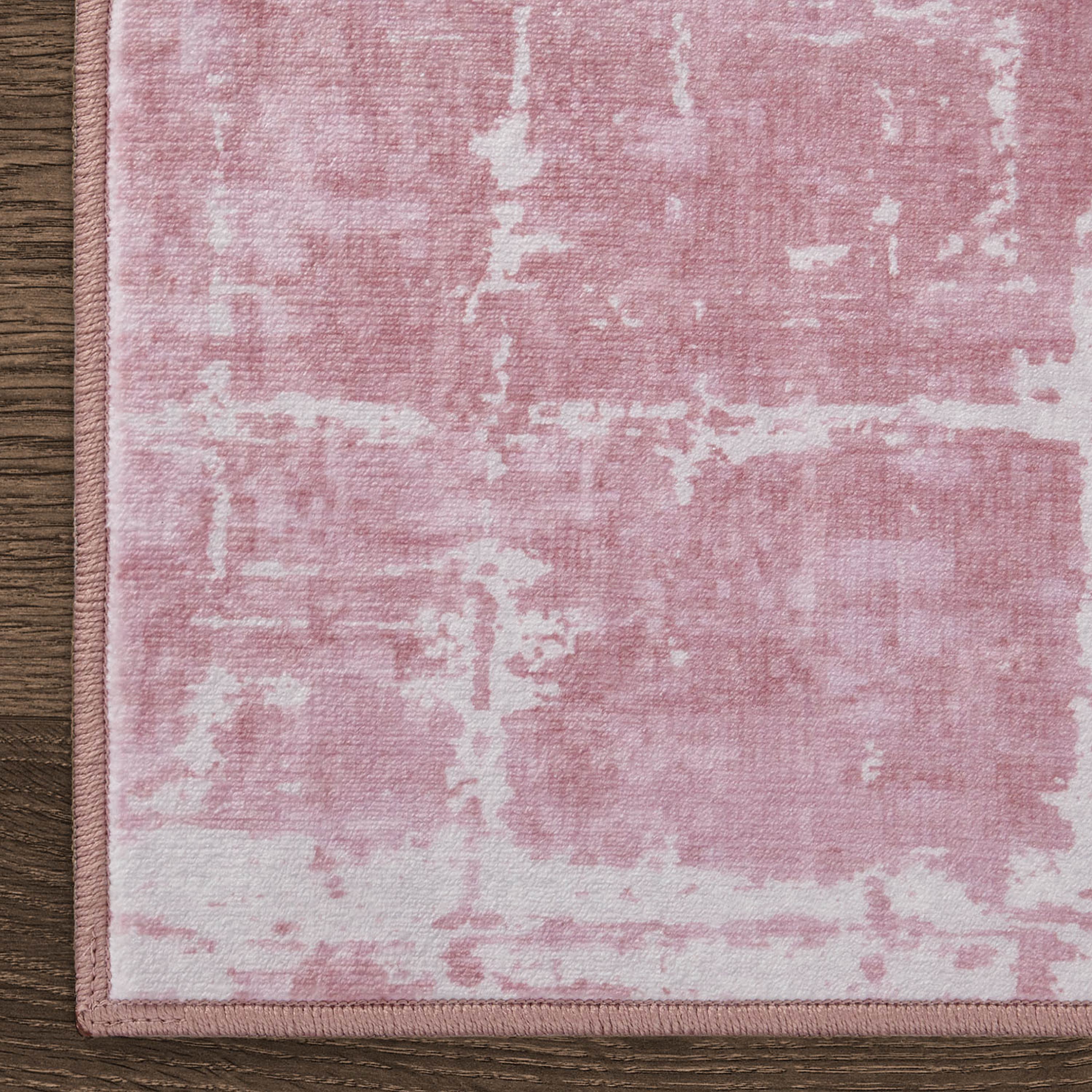 Theo Dream Mink Printed Chenille Rug