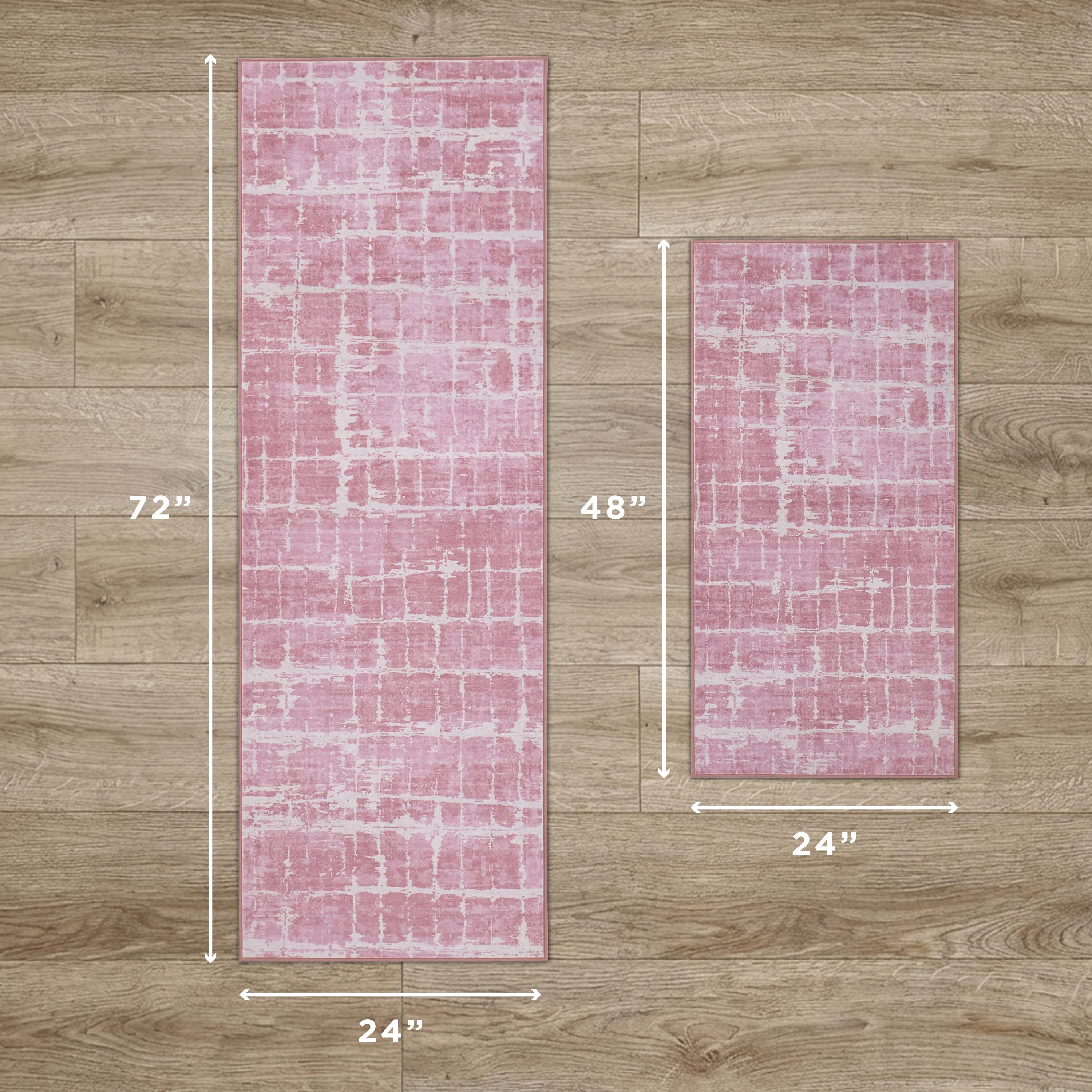Theo Dream Mink Printed Chenille Rug