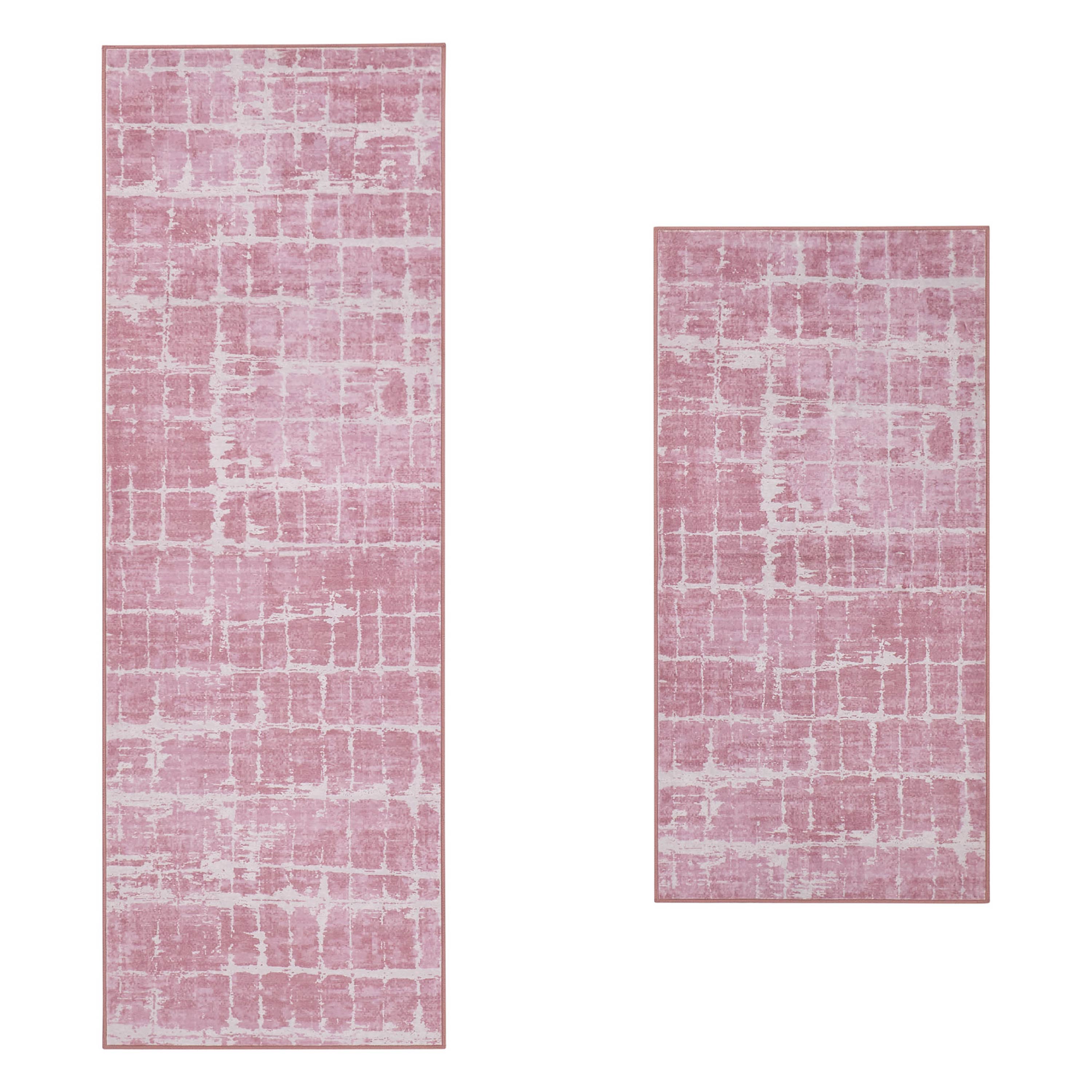 Theo Dream Mink Printed Chenille Rug