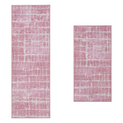 Theo Dream Mink Printed Chenille Rug