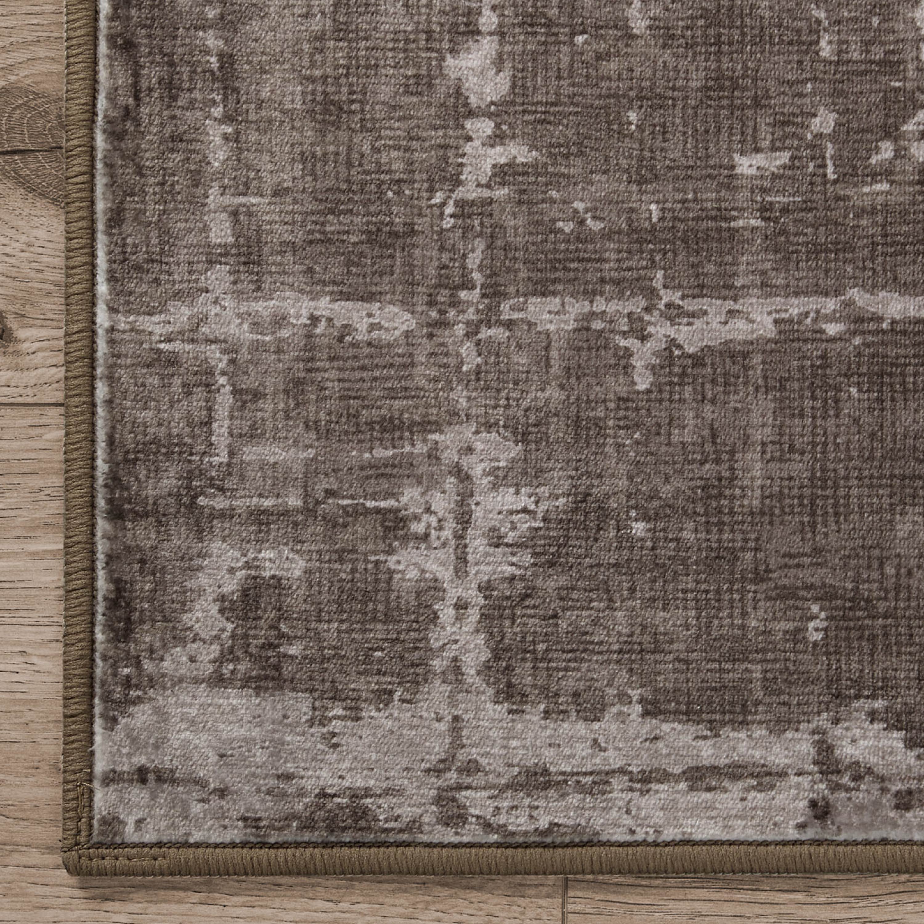 Theo Dream Mink Printed Chenille Rug