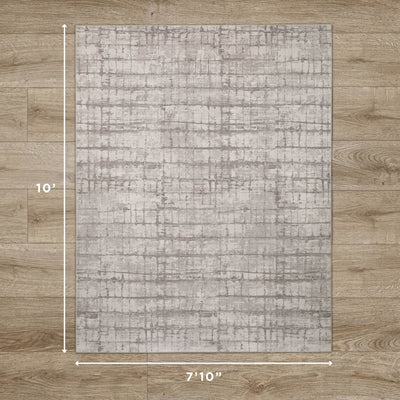 Theo Dream Mink Printed Chenille Rug