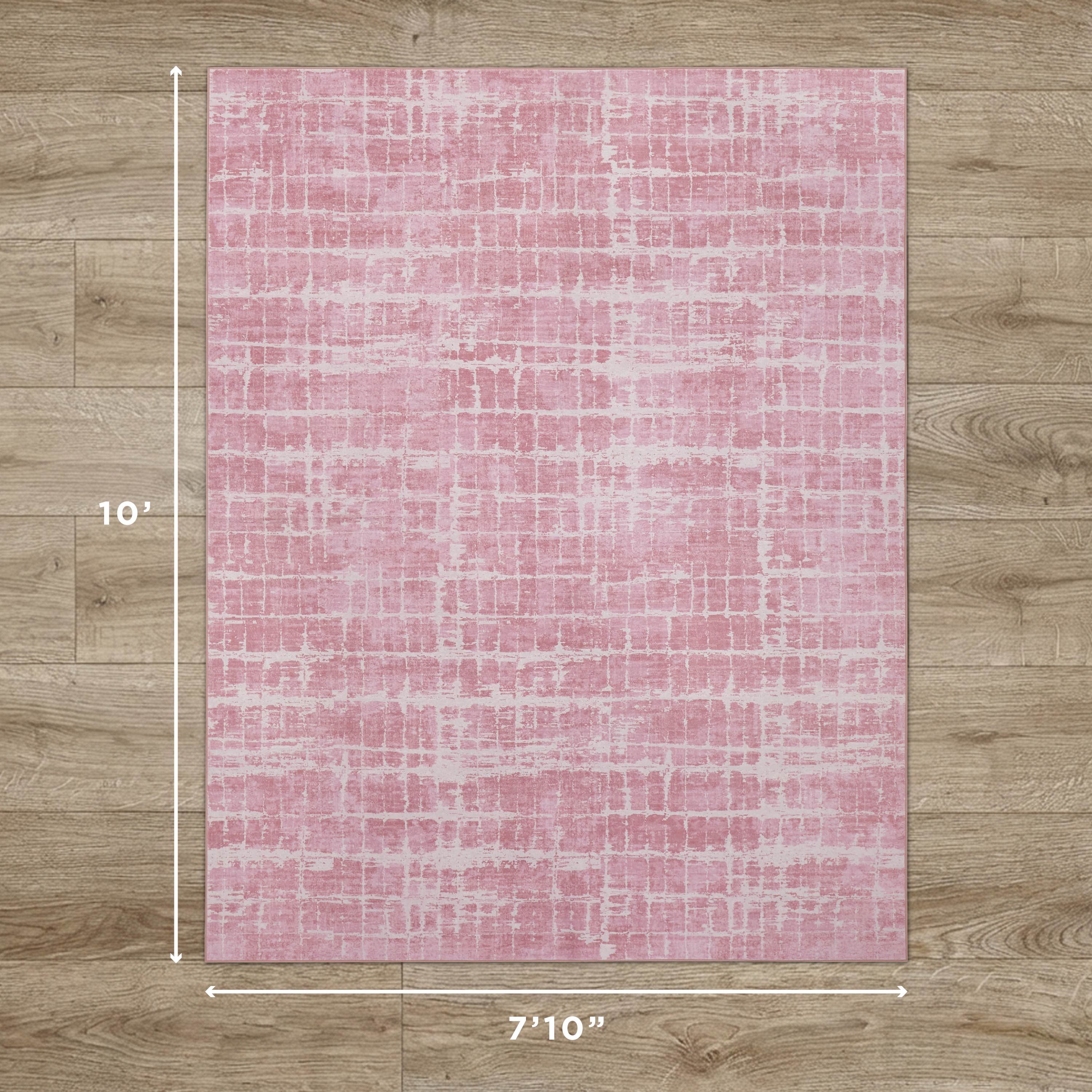 Theo Dream Mink Printed Chenille Rug