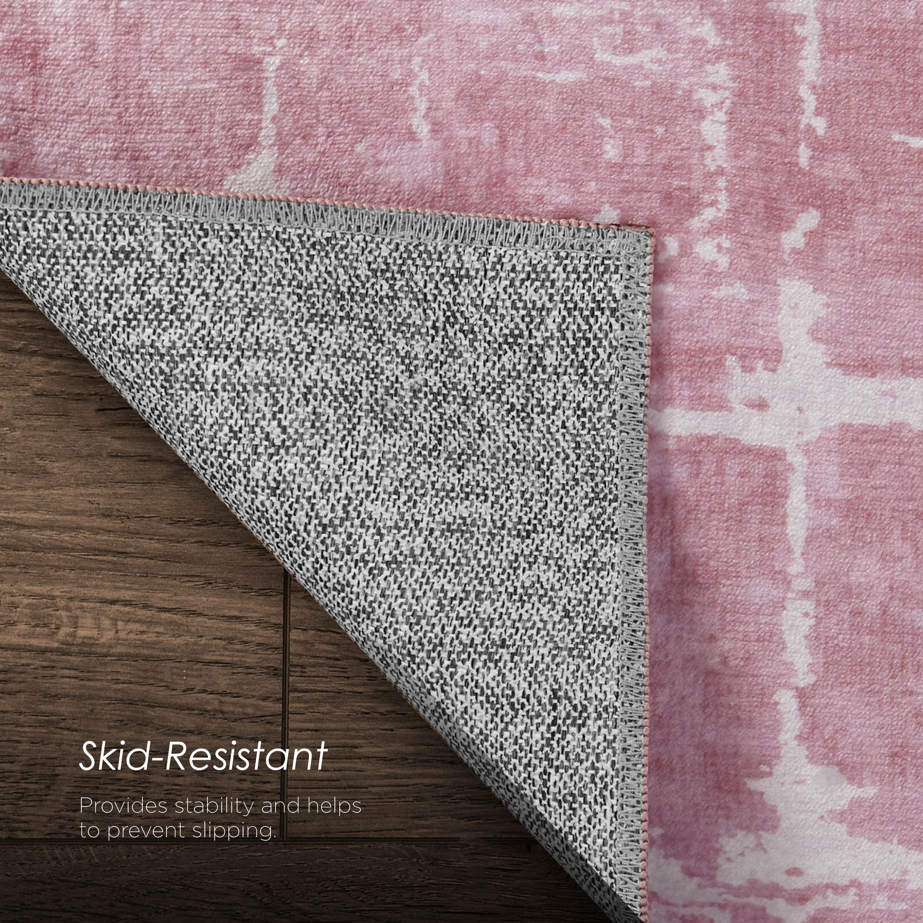 Theo Dream Mink Printed Chenille Rug