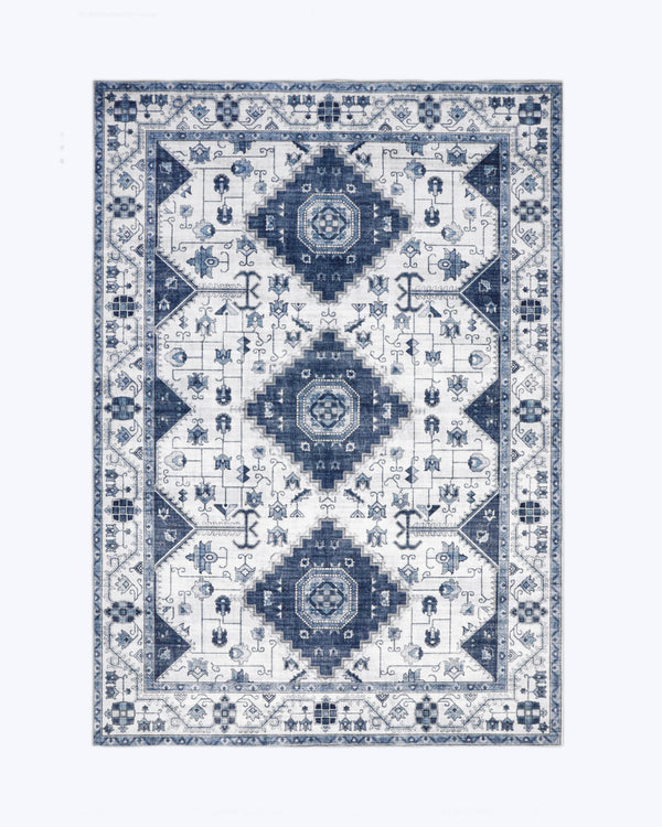 Cyrus Blue Dream Mink Printed Chenille