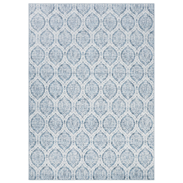 Alisha Aqua Dream Mink Printed Chenille Rugs
