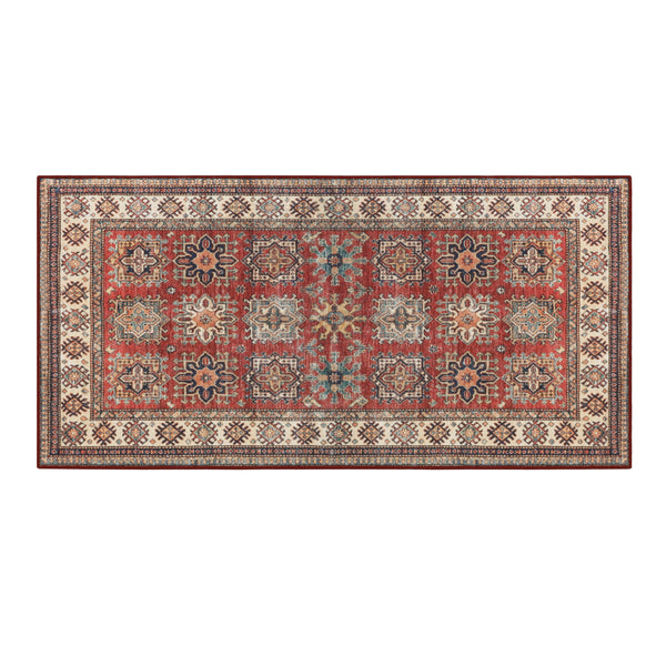 Red Minot Imagine Printed Chenille Rug