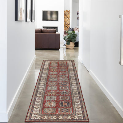 Red Minot Imagine Printed Chenille Rug
