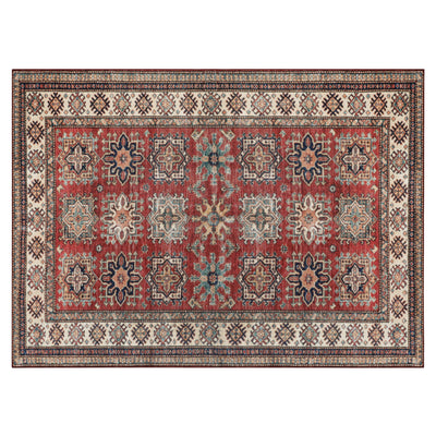 Red Minot Imagine Printed Chenille Rug