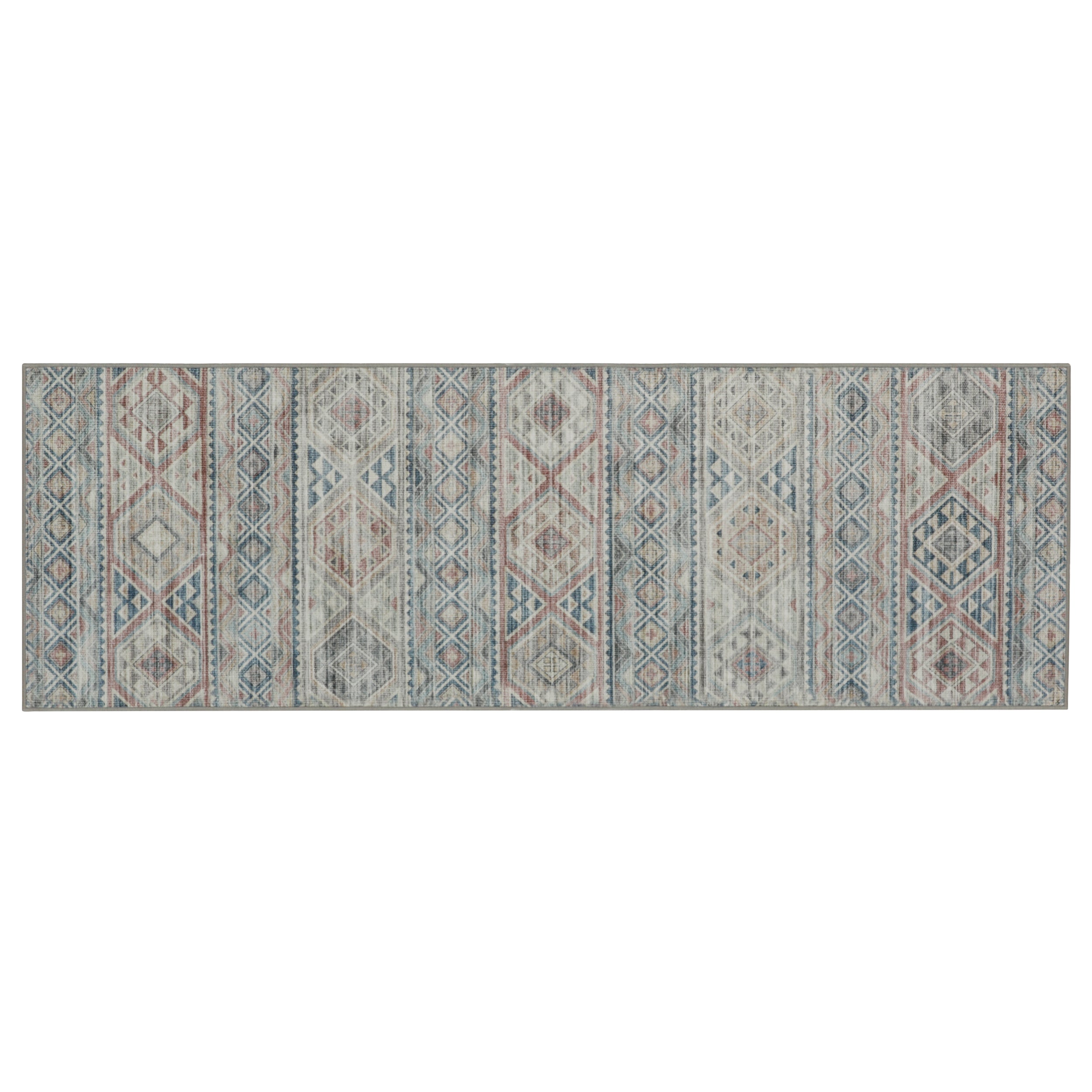Bruno Geometric Washable Dream Mink Rugs
