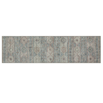 Bruno Geometric Washable Dream Mink Rugs