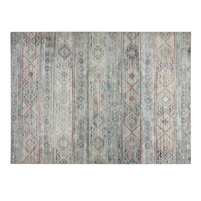 Bruno Geometric Washable Dream Mink Rugs