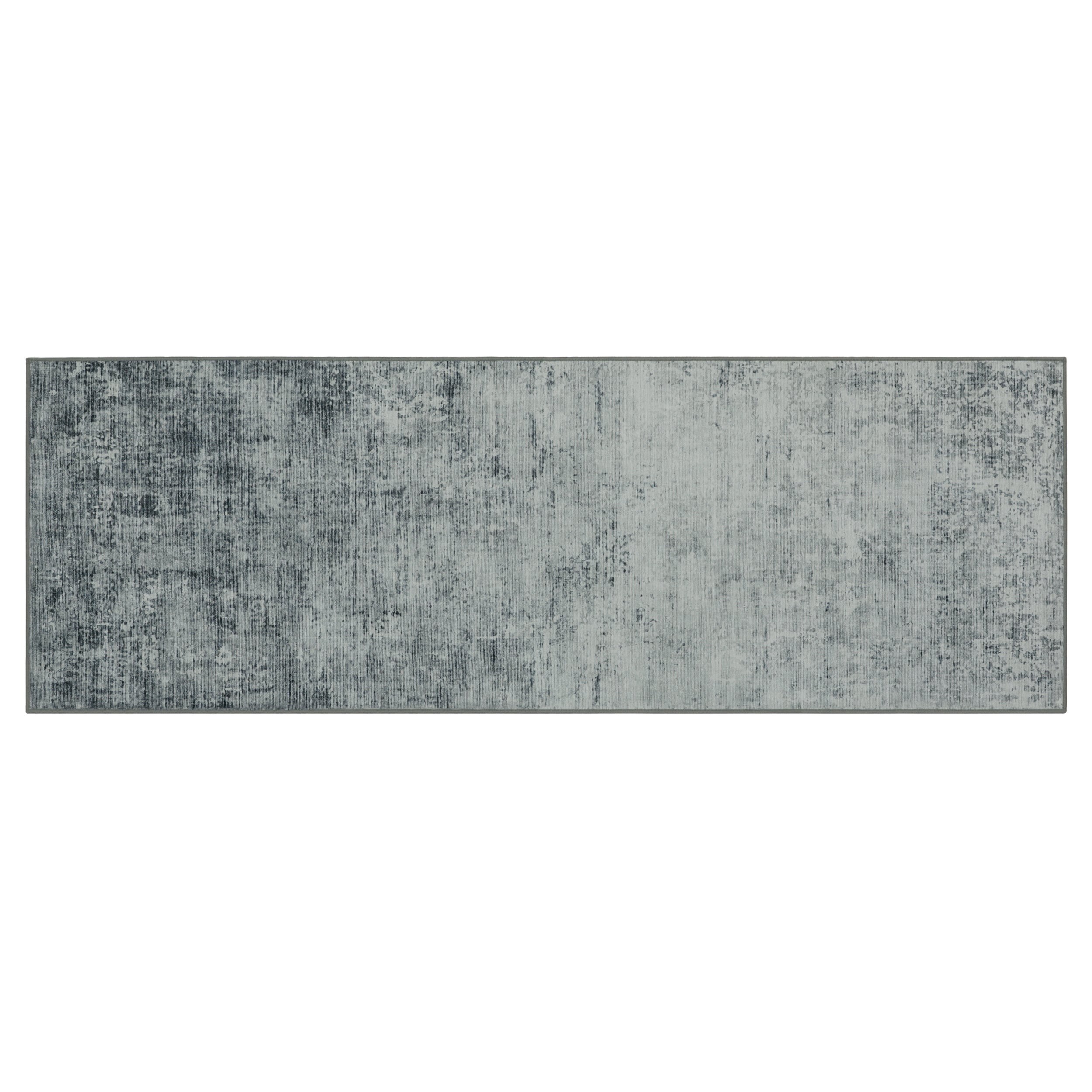 Blue Hazen Abstract Imagine Printed Chenille