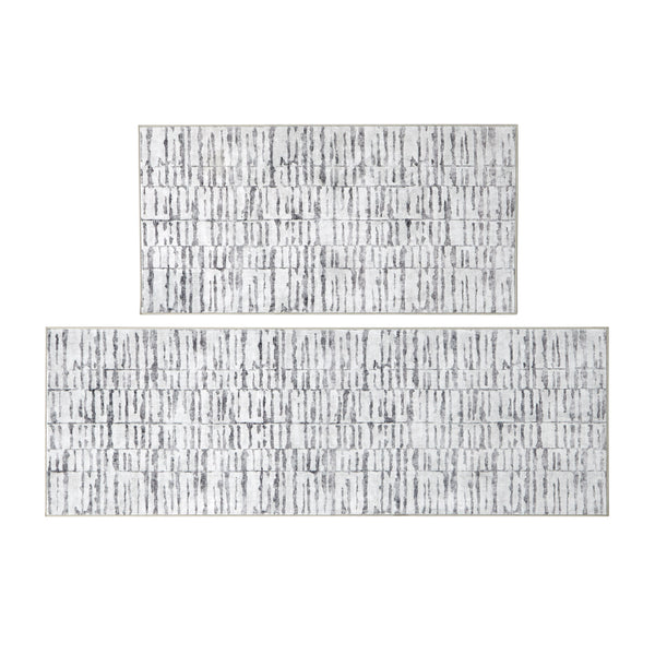 Strata Textured Washable Dream Mink Rugs