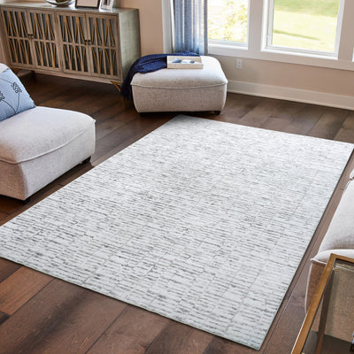 Strata Textured Washable Dream Mink Rugs