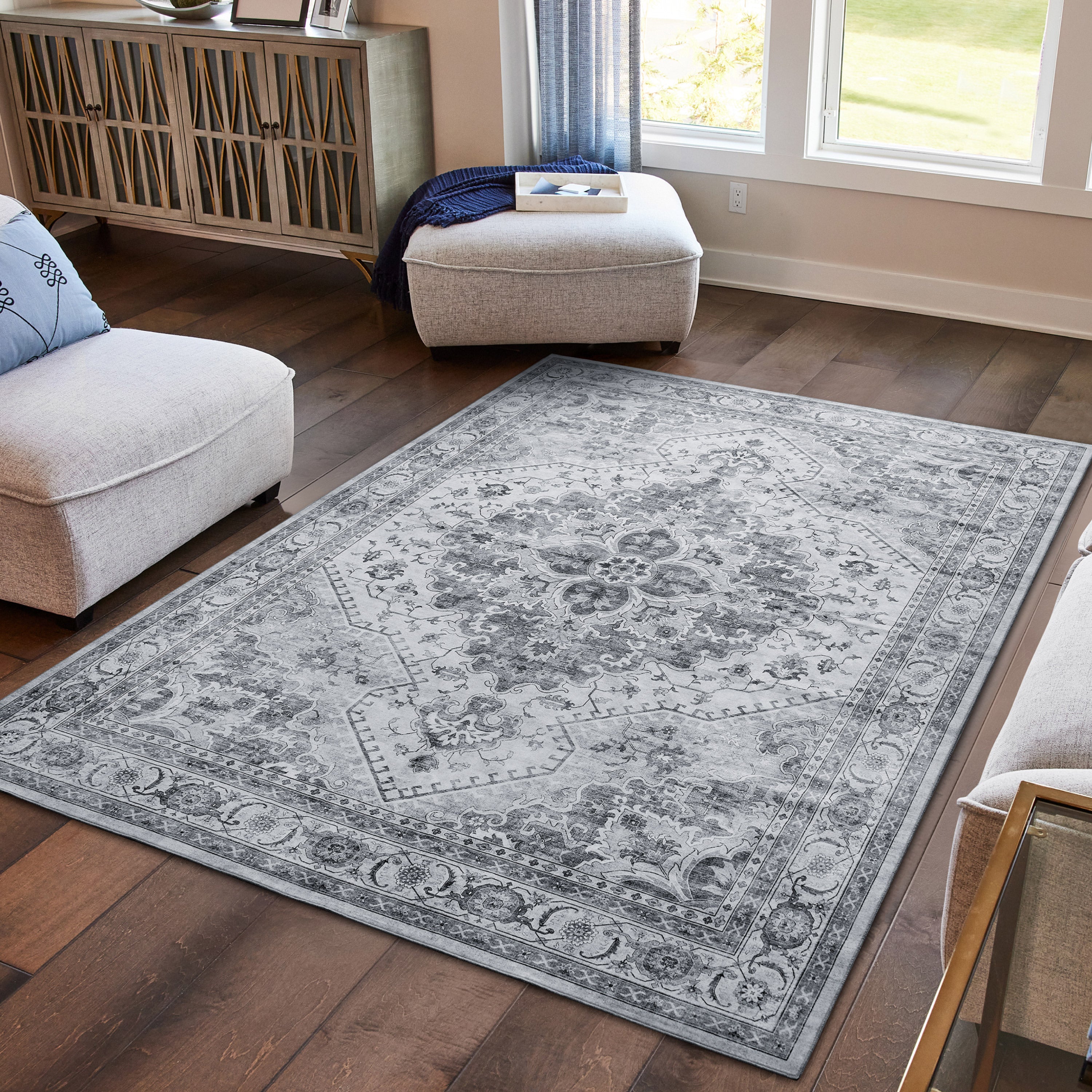Geraldine Washable Dream Mink Rugs