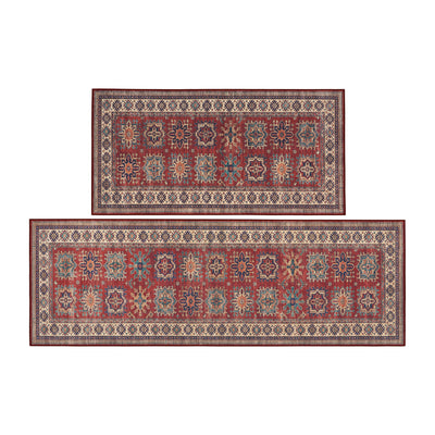 Red Minot Imagine Printed Chenille Rug
