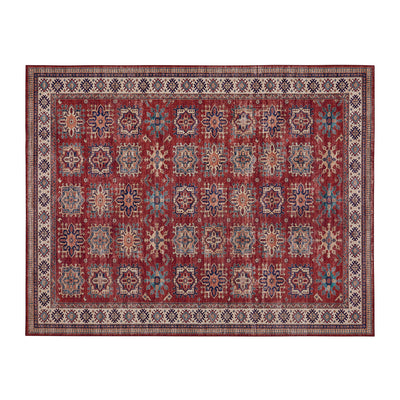Red Minot Imagine Printed Chenille Rug