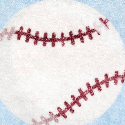 Wyatt & Ash Kids Finley Baseball Washable Rug