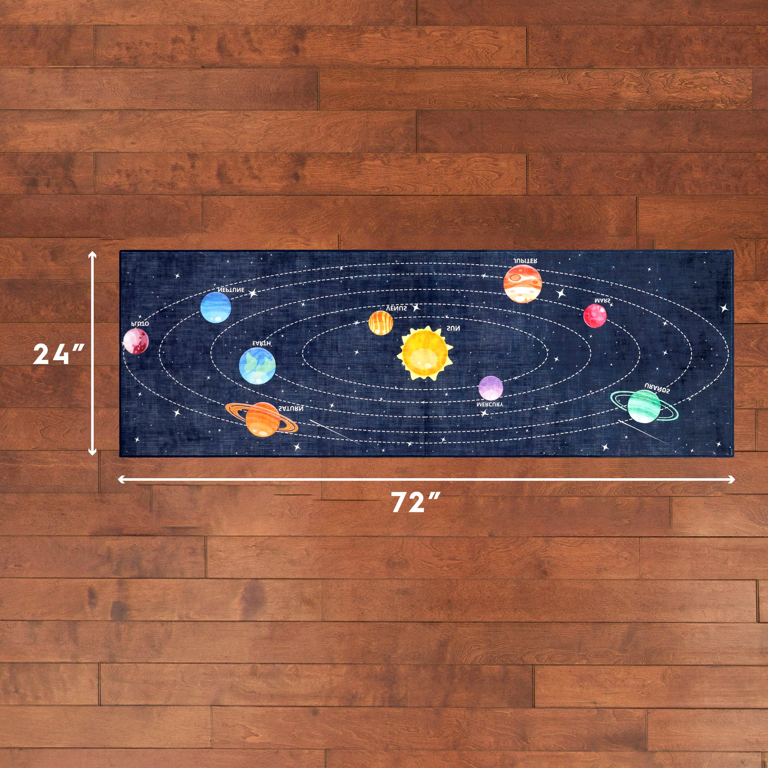 Wyatt & Ash Kids Finley Space Washable Rug