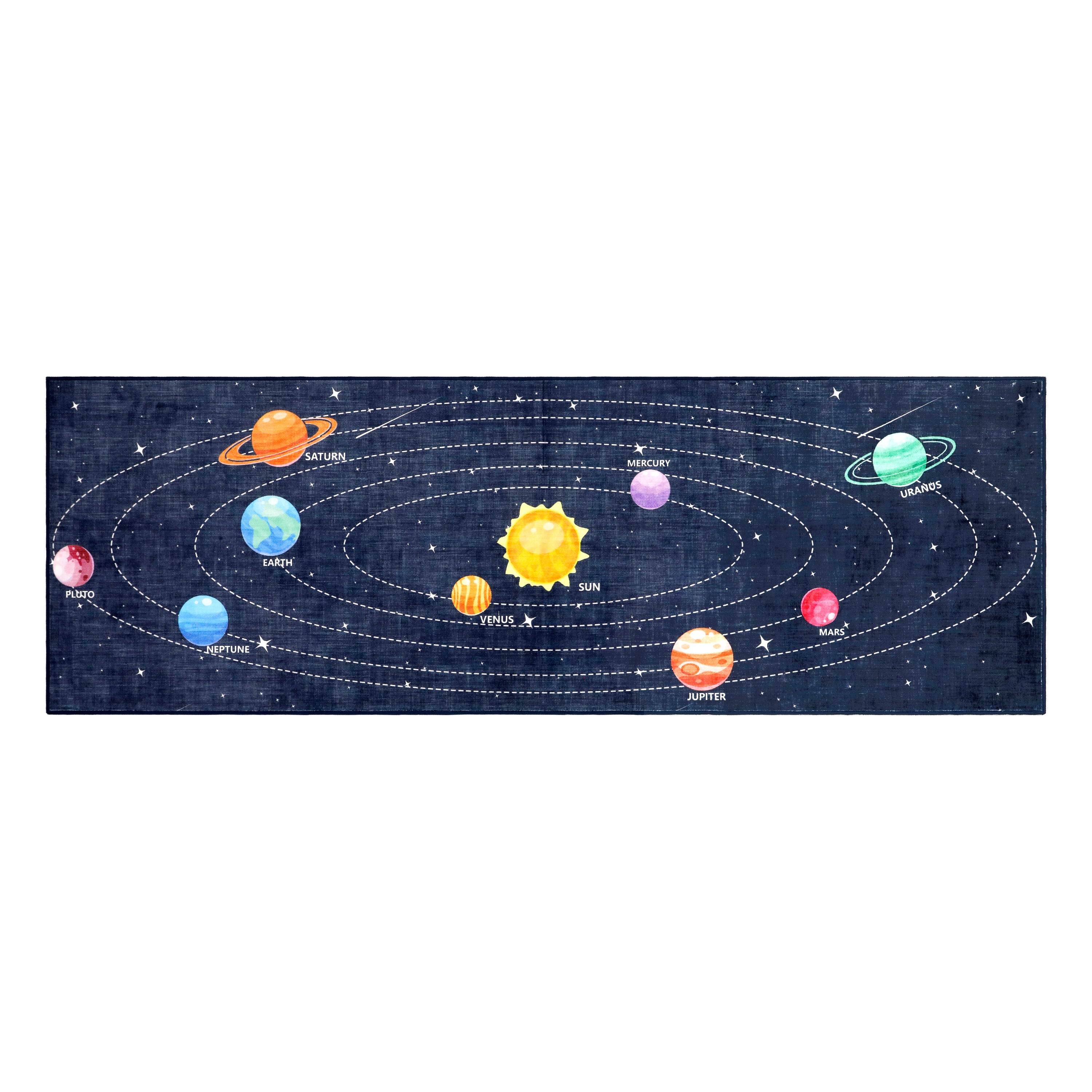 Wyatt & Ash Kids Finley Space Washable Rug
