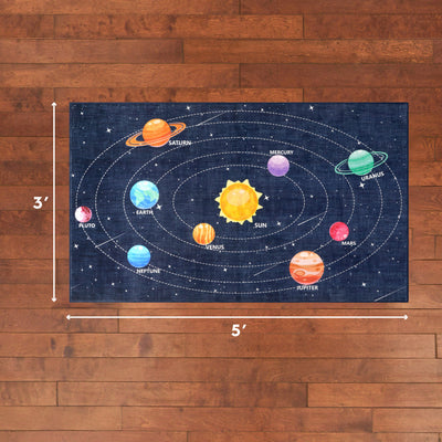 Wyatt & Ash Kids Finley Space Washable Rug