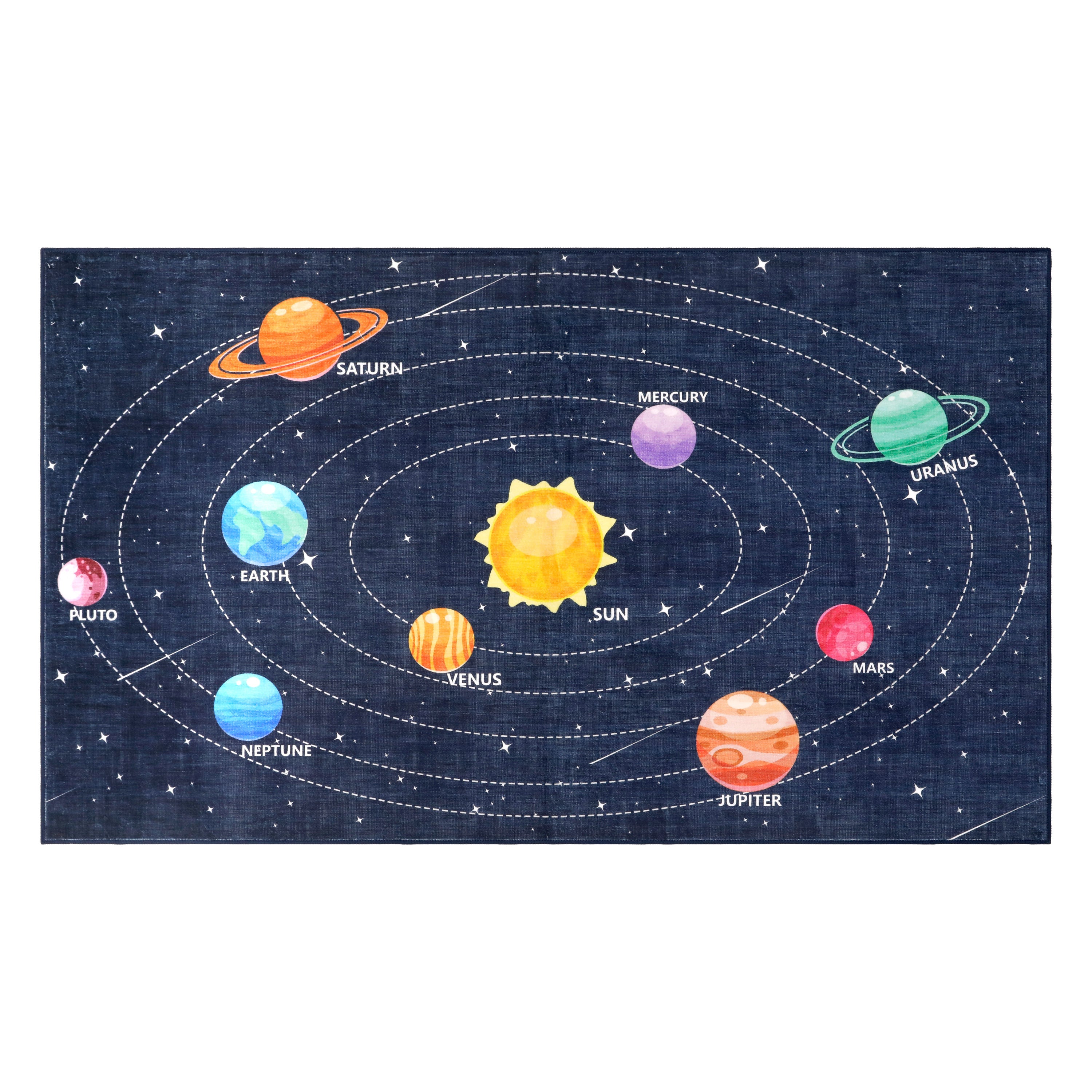 Wyatt & Ash Kids Finley Space Washable Rug