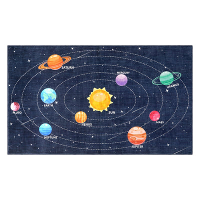 Wyatt & Ash Kids Finley Space Washable Rug