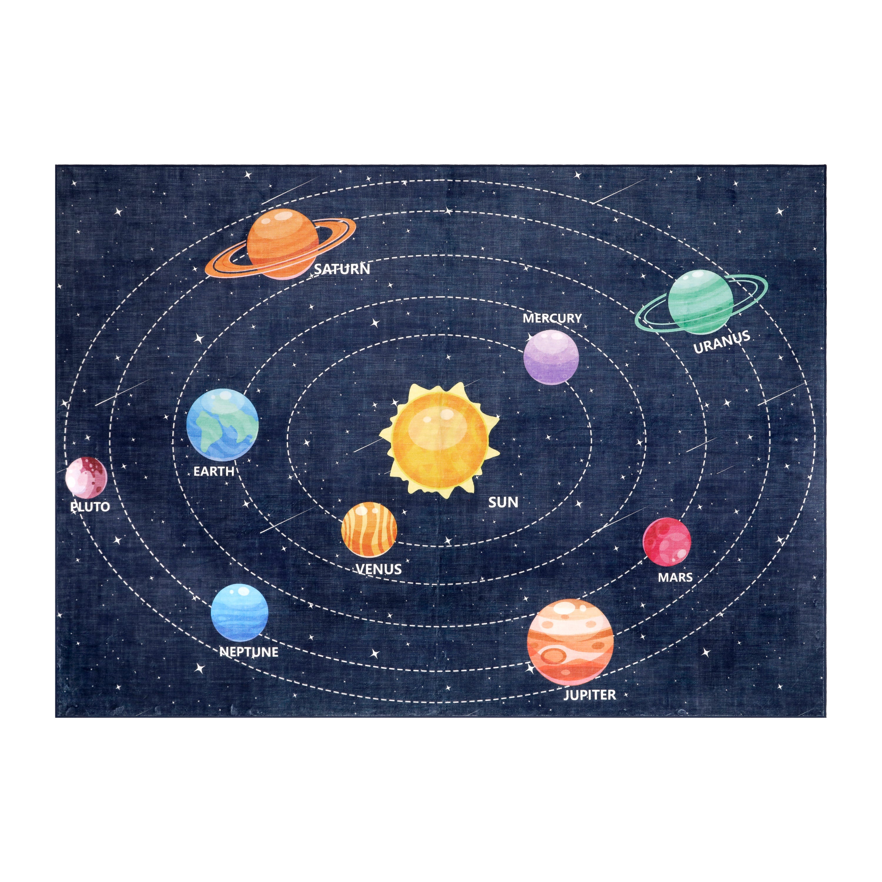 Wyatt & Ash Kids Finley Space Washable Rug