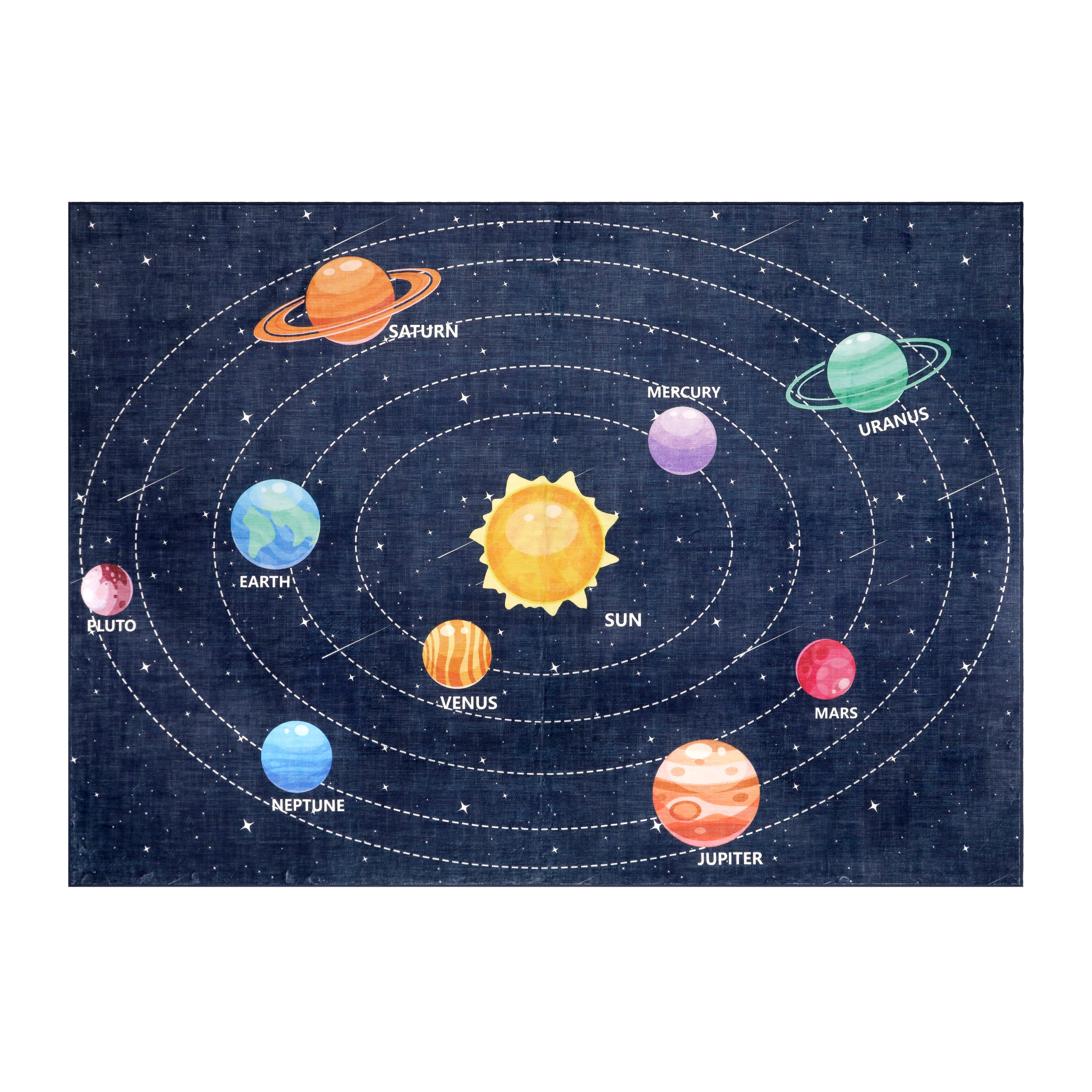 Wyatt & Ash Kids Finley Space Washable Rug