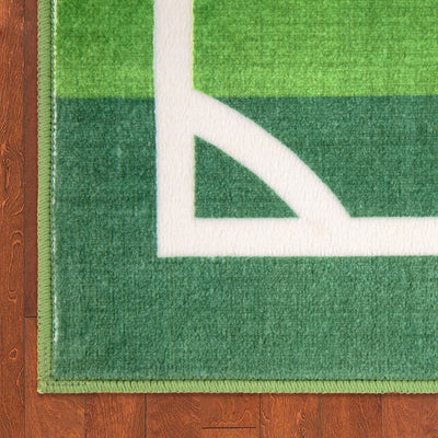 Wyatt & Ash Kids Finley Soccer Field Washable Rug