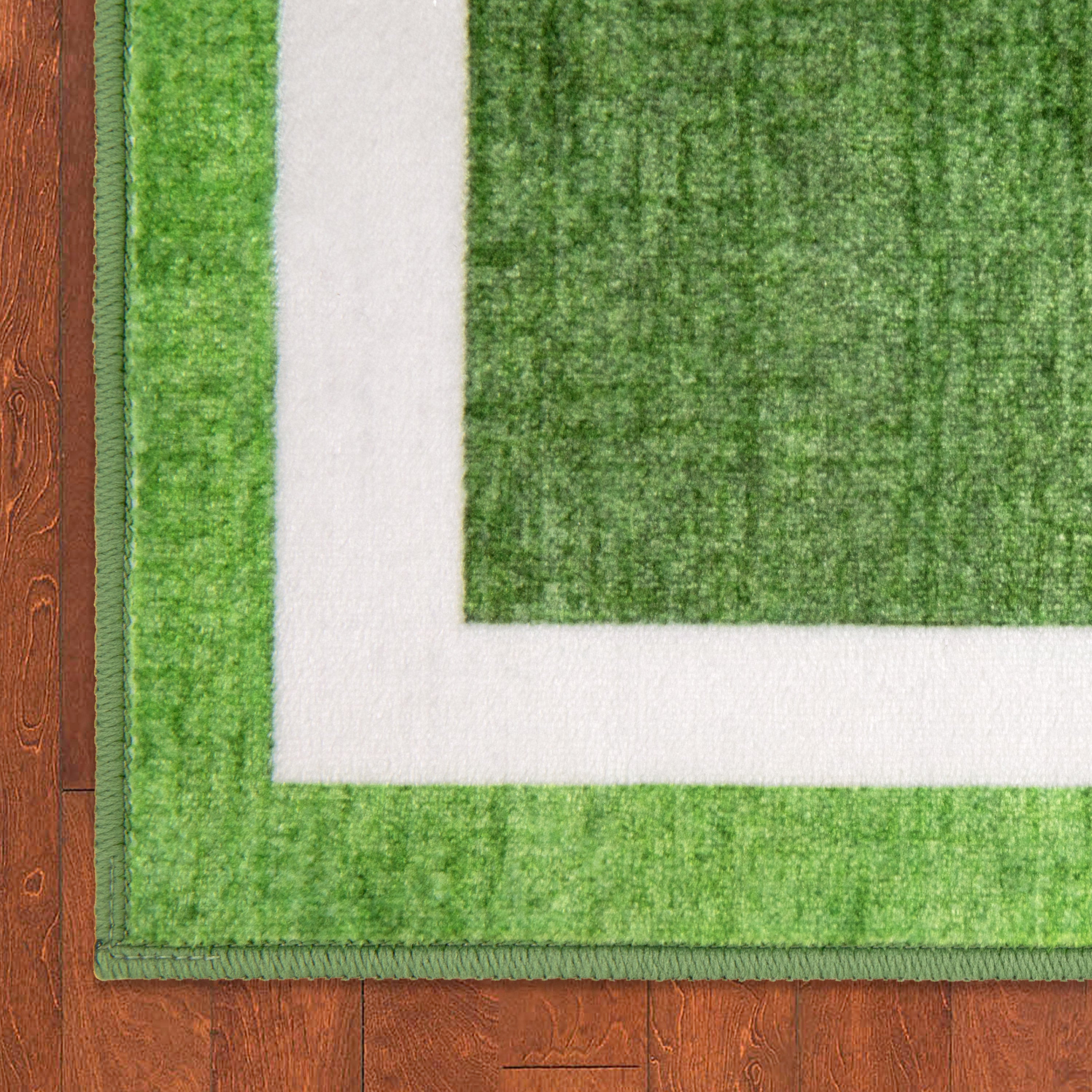 Wyatt & Ash Kids Finley Football Washable Rug