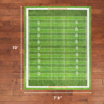 Wyatt & Ash Kids Finley Football Washable Rug
