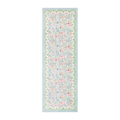 Wyatt & Ash Kids Finley Scallop Border Washable Rug