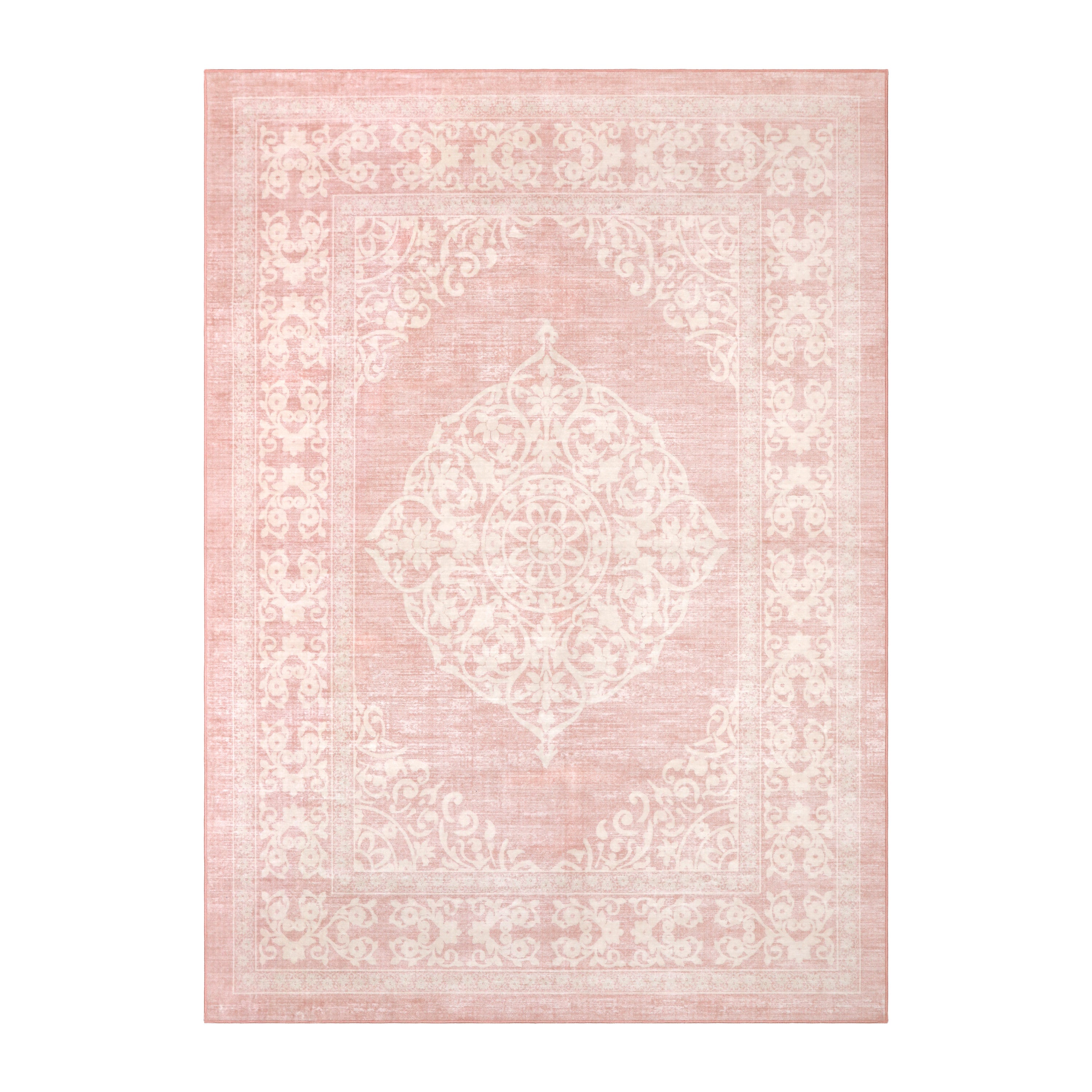 Wyatt & Ash Kids Finley Medallion Washable Rug