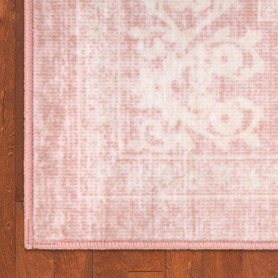 Wyatt & Ash Kids Finley Medallion Washable Rug