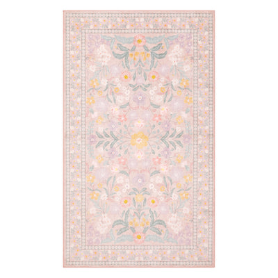 Wyatt & Ash Finley Floral Washable Rug